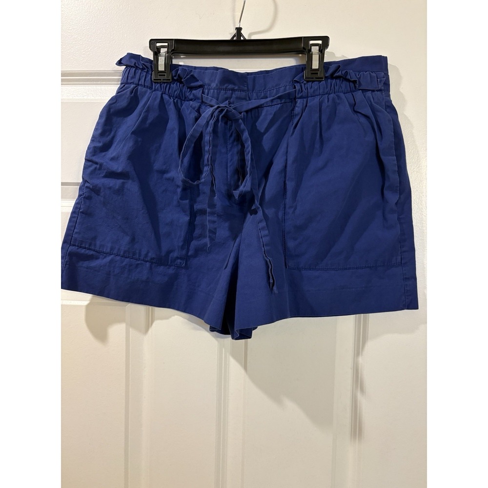 MNG Mango Blue Suit Shorts, Size 8, 3.0